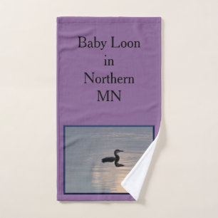 Baby Loon Badezimmer Handtuch