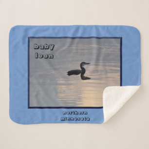 Baby Loon Sherpa Blanket Sherpadecke