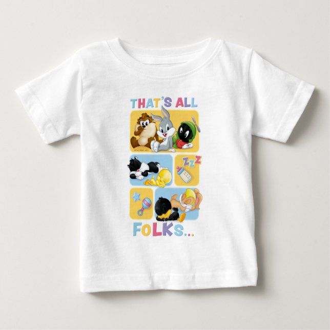Baby LOONEY TUNES™ Zeichen | Das sind alle Leute Baby T-shirt (Vorderseite)