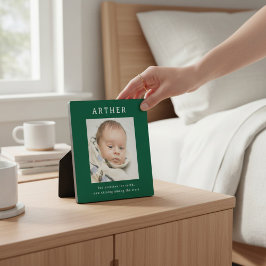 Baby Loss Keepsake Photo Plaque Fotoplatte