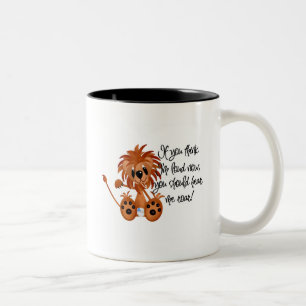 Baby Löwe Hör Mich Brüllen T-Shirts und Geschenke Zweifarbige Tasse