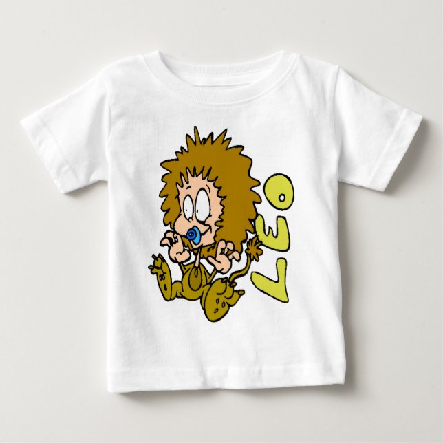 Baby Löwe T-shirt (Vorderseite)