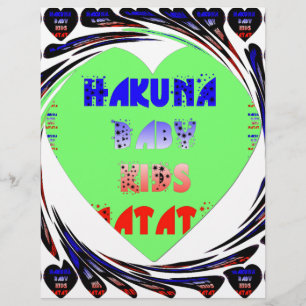 Baby Luminous Hearts Hakuna Matata Baby Kinderdesi