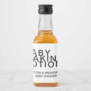 Baby Maaking Potion Couple's Baby Shower Alkoholflaschenetikett