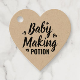 Baby Maaking Potion Schöne Dusche Vielen Dank für  Geschenkanhänger
