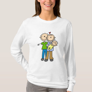 Baby macht drei T - Shirts und Geschenke