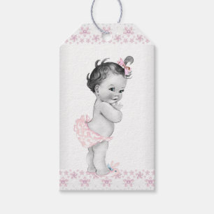 Baby-Mädchen-Baby-Party Geschenkanhänger