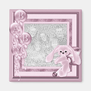 Baby-Mädchen-Foto-Magnet KRW kundenspezifischer Magnet