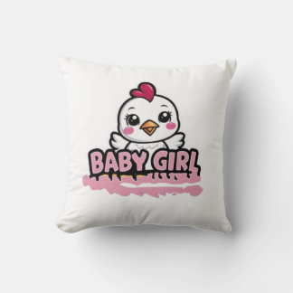 Baby Mädchen Kissen