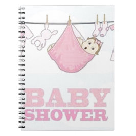 BABY-MÄDCHEN-PARTY-EINZELTEIL-DEKOR NOTIZBLOCK