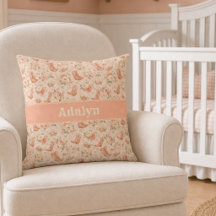 Baby Mädchen Pfirsich Western Coquette Monogramm