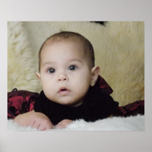 Baby Mädchen Poster