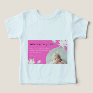 Baby-Mädchen-Shirt