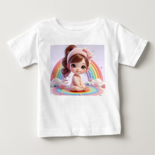 Baby Mädchen T-shirt (Vorderseite)