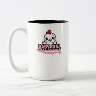 Baby Mädchen Zweifarbige Tasse
