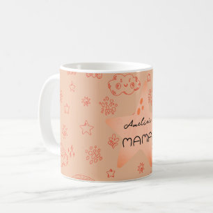 Baby Mama Boho Peachy Weather Kaffeetasse