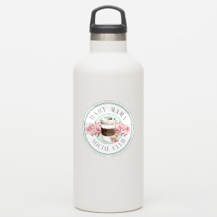 Baby Mama Social Club Aqua Aufkleber