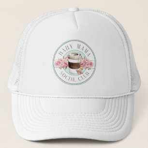 Baby Mama Social Club, Aqua und White Truckerkappe