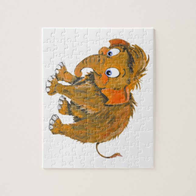 Baby-Mammut Puzzle (Vertikal)