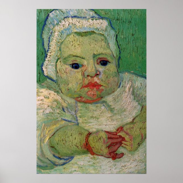 Baby Marcelle Roulin von Vincent van Gogh Poster (Vorne)