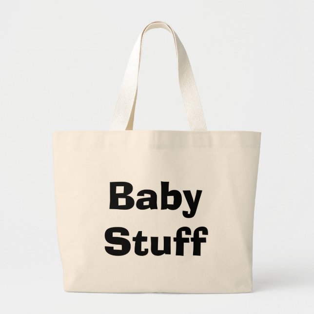 Baby-Material-Windel-Tasche Jumbo Stoffbeutel (Vorne)