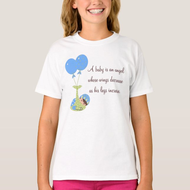 Baby Maternity Shirt (Vorderseite)