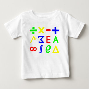Baby-Mathe Baby T-shirt