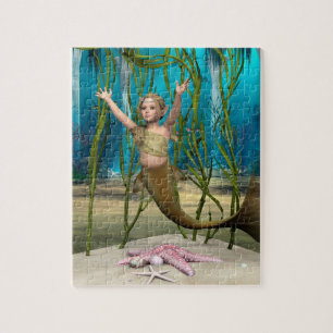 Baby Meerjungfrau Puzzle