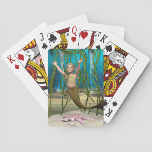 Baby Meerjungfrau Spielkarten