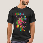 Baby Melon Brother of the Birthday Girl Watermelon T-Shirt<br><div class="desc">Baby Melon Bruder der Familie Watermelon</div>