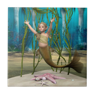 Baby Mermaid Fliese