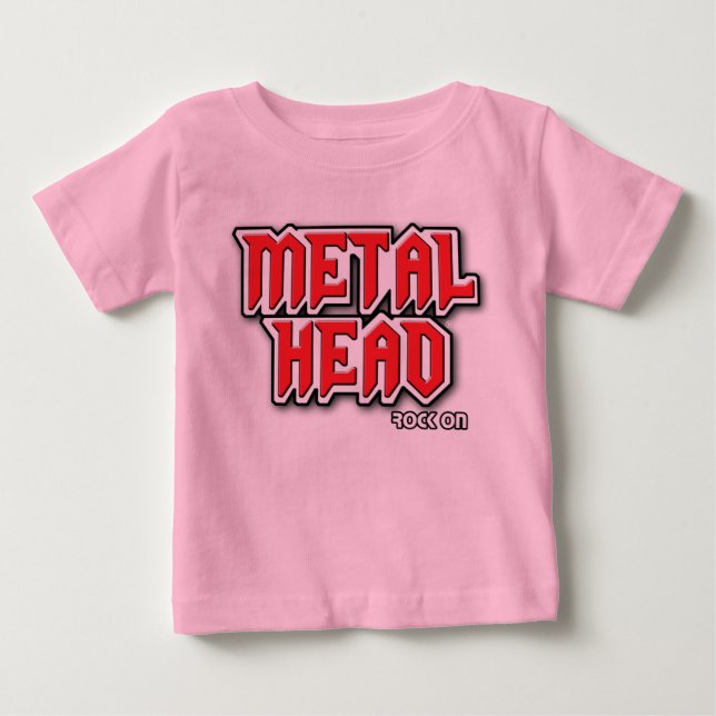 BABY - Metallkopf T-shirt (Vorderseite)