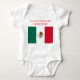 Baby-Mexikaner-Stolz Baby Strampler (Vorderseite)