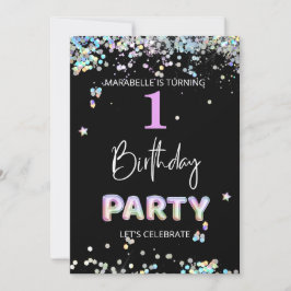 *~* BABY MIRL 1. Rainbow 1. Einladung