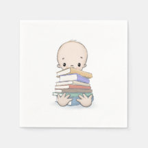 Baby mit Bücher Lehrerdusche