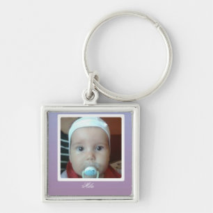 Baby mit großen Augen Schlüsselanhänger