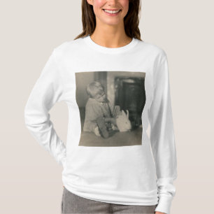 Baby mit Häschen-Shirt T-Shirt