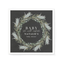 Baby mit kalter Außendusche