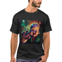 Baby mit Pet Pitbull und Spooky Ghouls