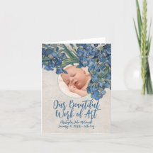 Baby mit Van Gogh Irises