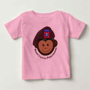 Baby Monkey "Daddy’s Little Paratrooper" Baby T-shirt