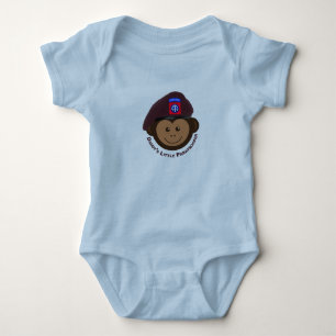 Baby Monkey "Daddy’s Little Paratrooper" Strampler