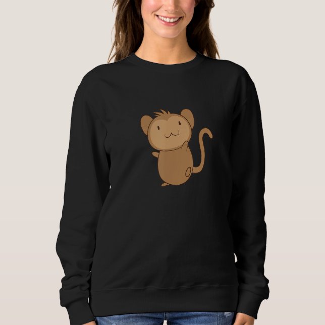 Baby Monkey Sweatshirt (Vorderseite)