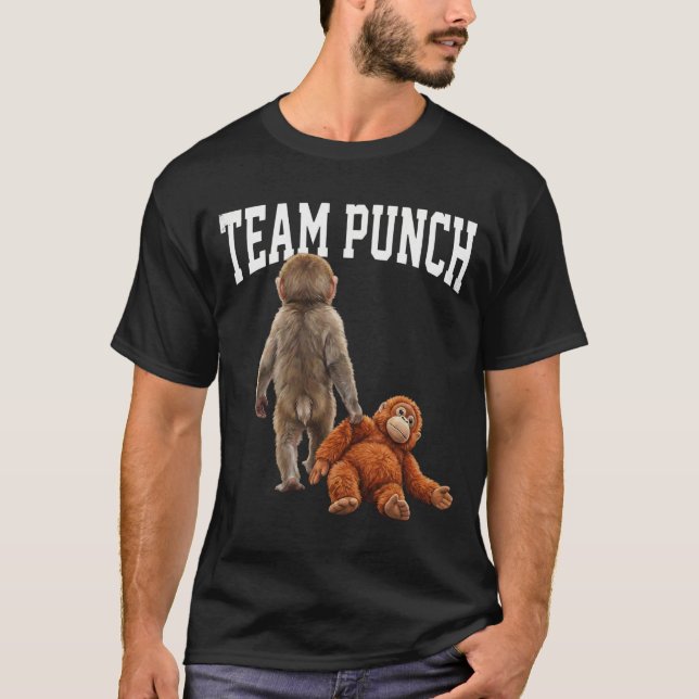 Baby Monkey Team Punch T-Shirt (Vorderseite)