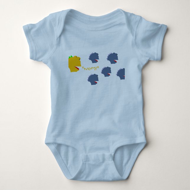 Baby Monster Strampler (Vorderseite)