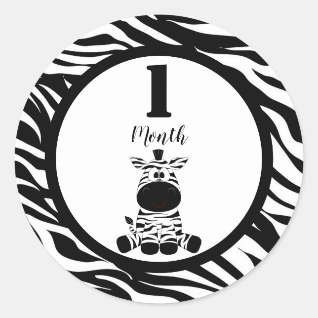 Baby Month Stickers (Vorderseite)