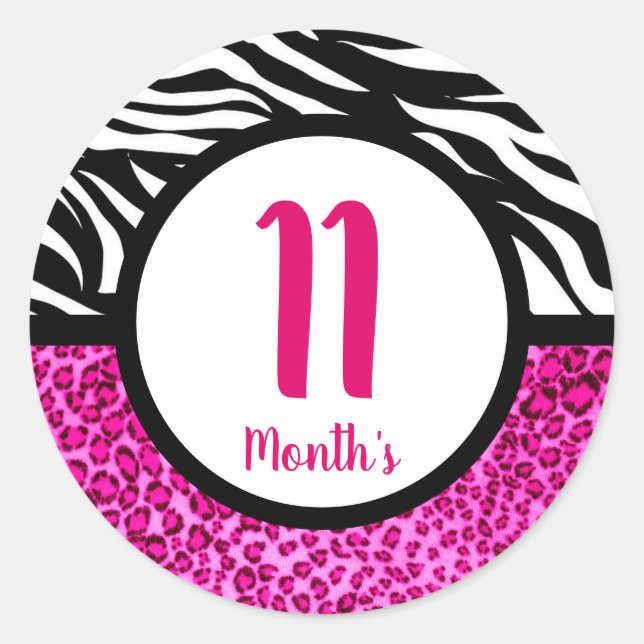 Baby Month Stickers (Vorderseite)