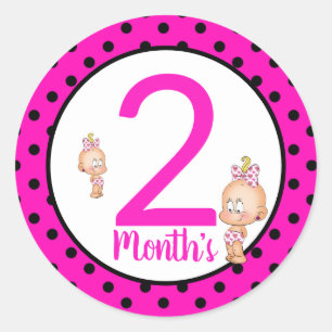Baby Month Stickers