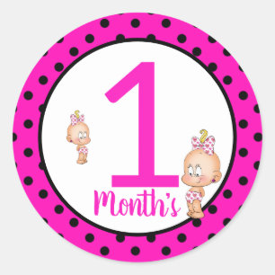 Baby Month Stickers