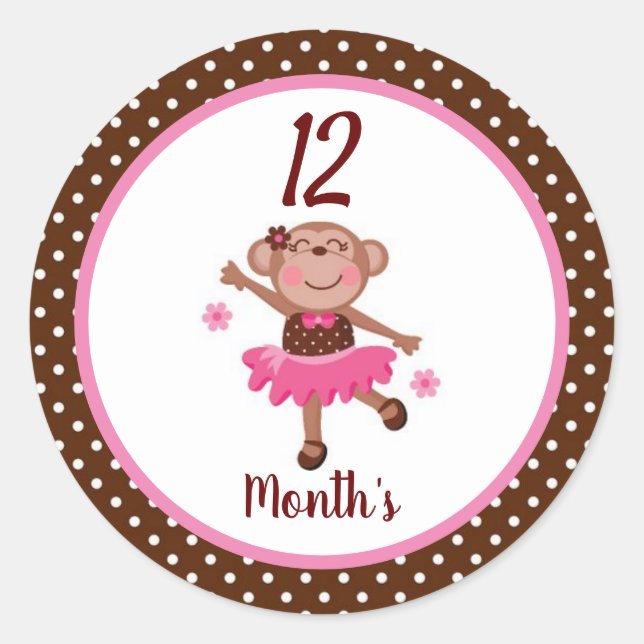 Baby Month Stickers (Vorderseite)